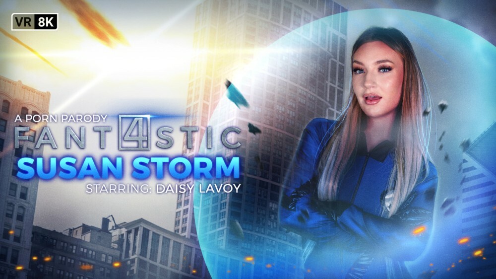 Daisy LaVoy in Susan Storm VR Parody Thrill