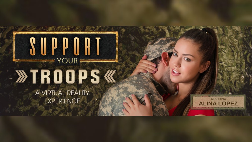Alina Lopez in Military Tribute VR Passion