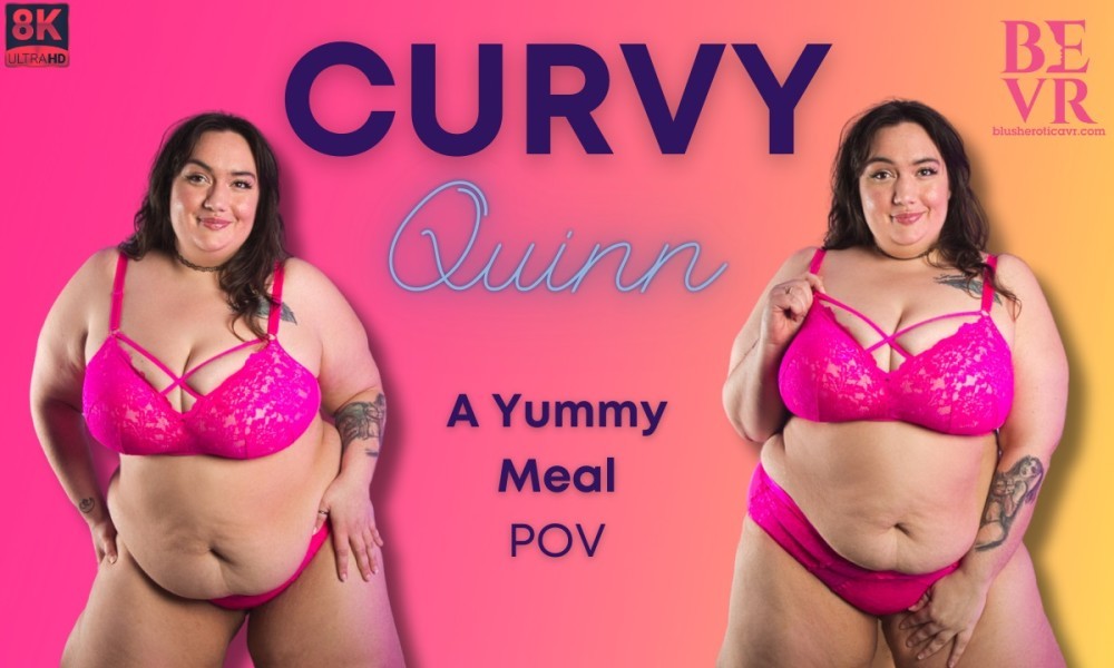 Curvy Quinn in Sensual Feast Adventure