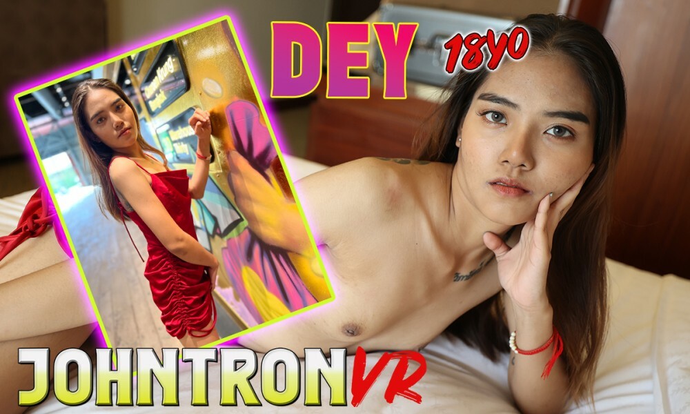 Skinny Thai Student Dey Craves Tourist Passion