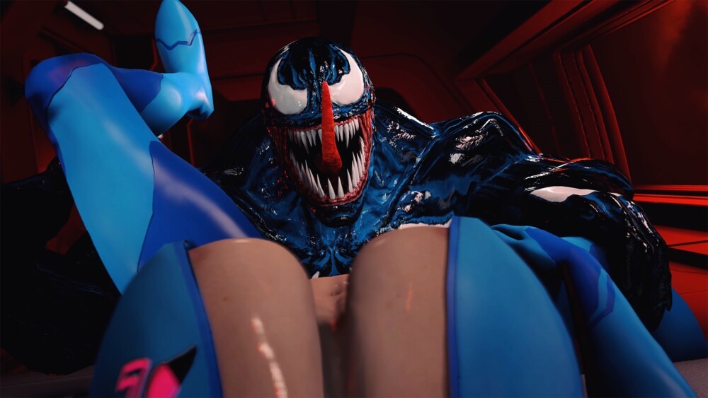 Samus in Sci-Fi Love: Venom Parody Thrill