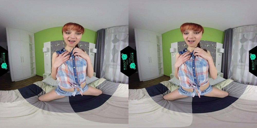Chelsy Sun Redhead Solo Play in Stunning VR