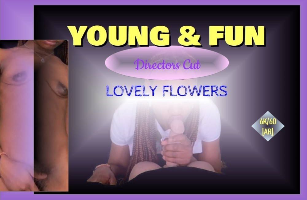 Lovely Flowers Ebony VR Blowjob and Ride