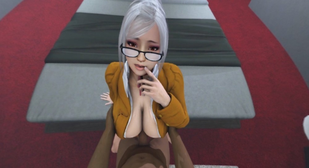 Meiko Shiraki Titty Fuck VR Hentai Parody