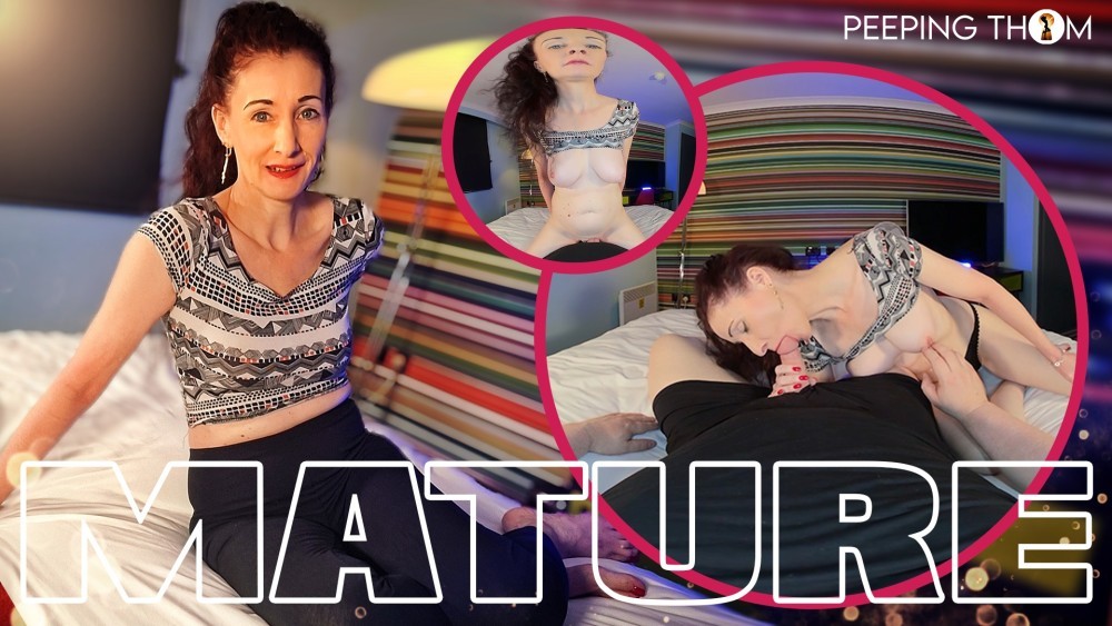 Scarlet in Steamy Mature Hotel Encounter