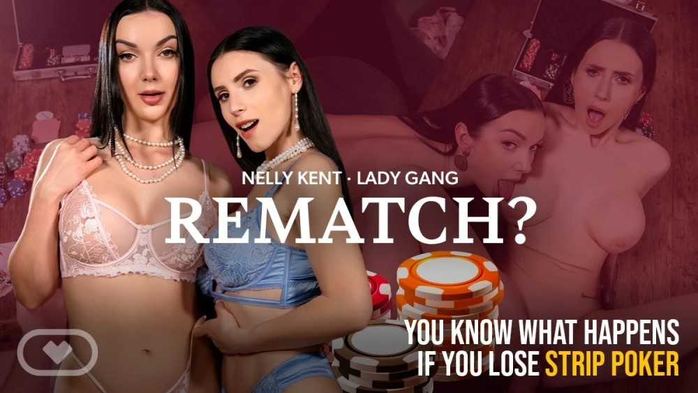 Lady Gang & Nelly Kent in Hot VR Threesome