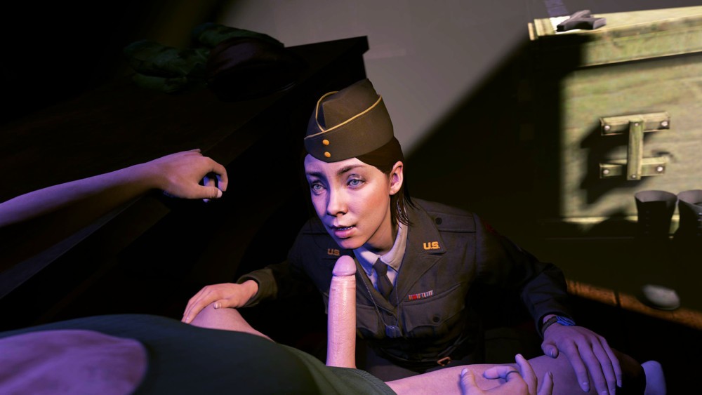 Corporal Green in Call of Duty XXX Parody 4K