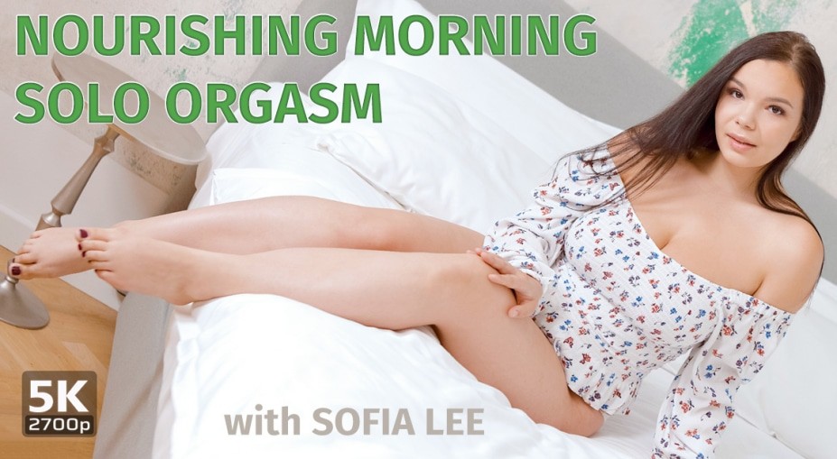 Sofia Lee Morning Solo Orgasm Bliss