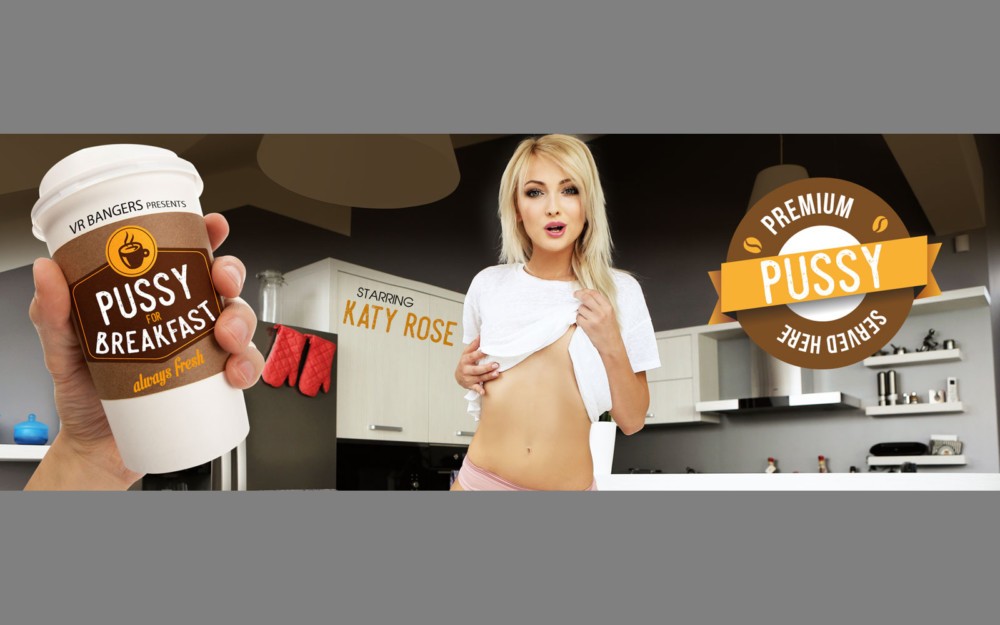 Katy Rose VR: Sensual Breakfast Masturbation