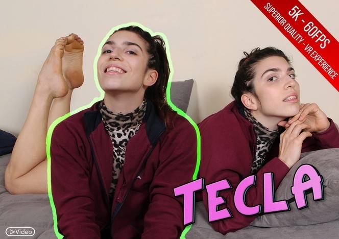 Tecla’s Sexy Toes Spread Wide in VR Bliss