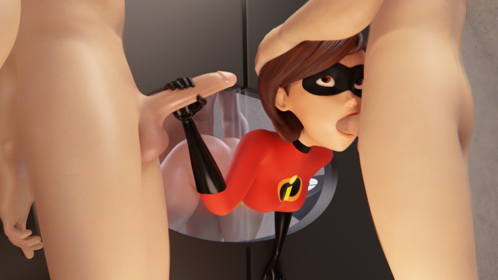 Elastigirl Gangbang: Epic XXX Parody in 4K