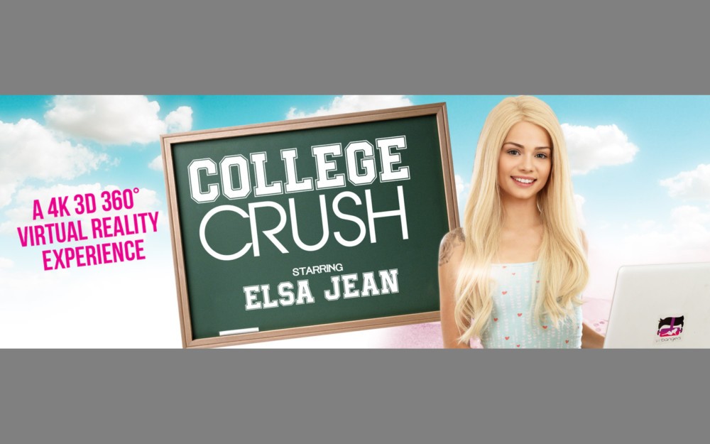 Elsa Jean College Crush Solo VR Thrill
