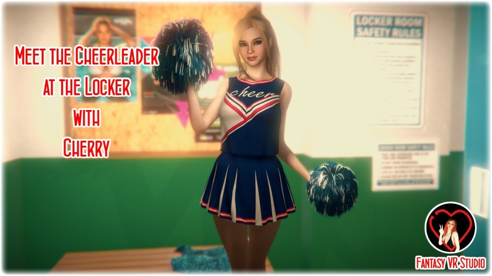 Cheerleader Locker Room Fantasy in VR