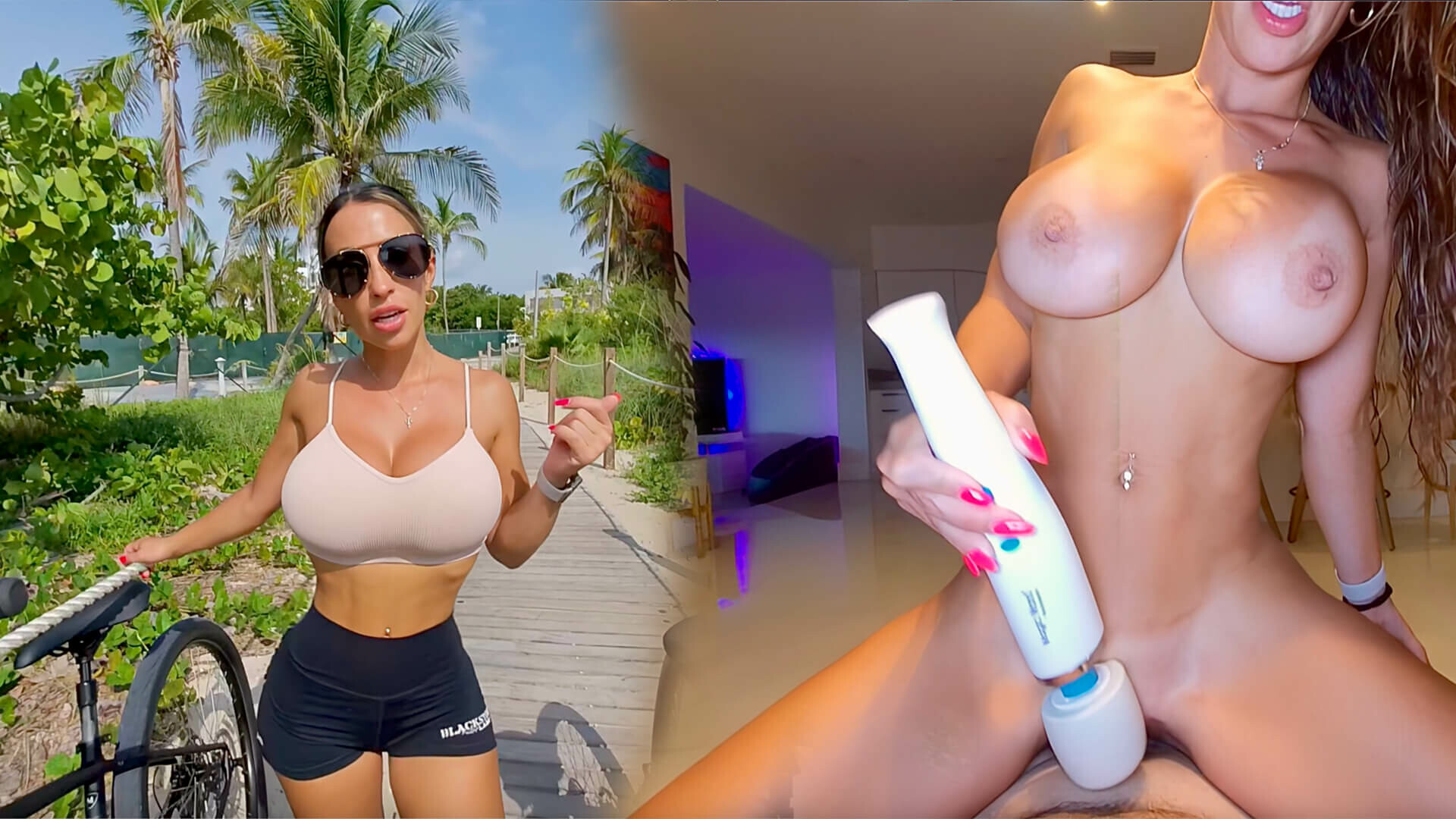 I Got Picked Up On A Bike Ride In Miami with Miss Lexa