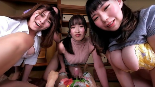 4K VR Hot Spring Orgy - Big-Breasted Bosses