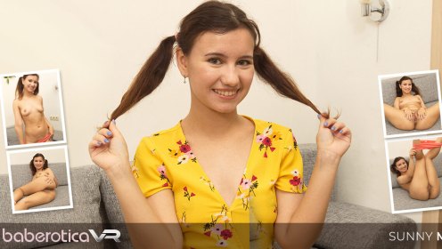 Cute And Tiny Teen Sunny May Wants To Be A Pornstar