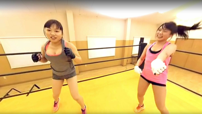 Big Tits Gym Trainer POV VR Close Contact - Image 1