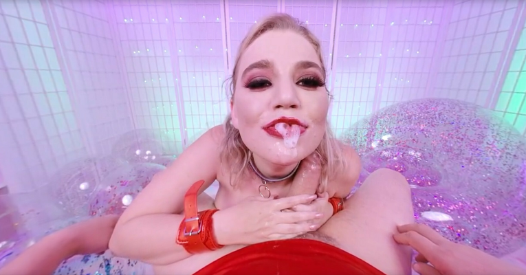 Blake Blossom's Wild VR Blowjob Adventure - Image 10