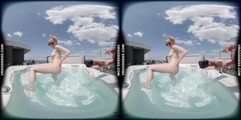 Behind The Scenes With Babyhunterz Taking A Nude Swimming Dip In Rooftop Jacuzzi - Image 9