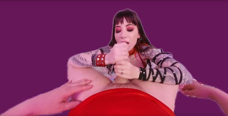 Charlotte Sartre in 8K VR - Intense Cum Begging - Image 7