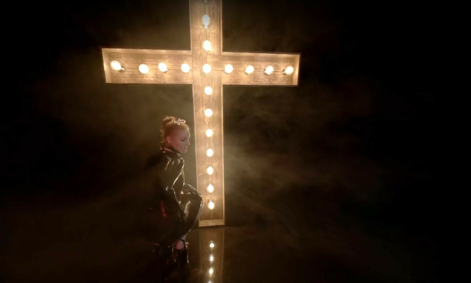 Ripping Off My Black Latex Dress - Image 2