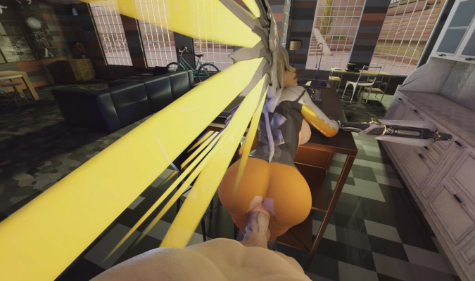 Mercy in Overwatch XXX Parody: Hot Healthcare - Image 4