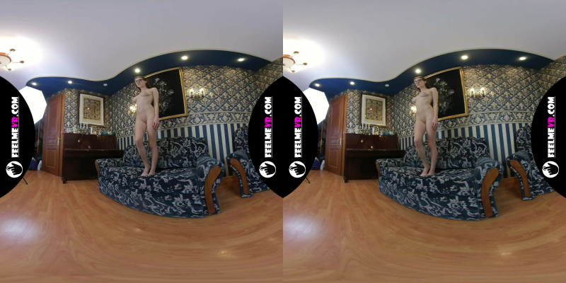 Teenager Style Nude Pohotosession Vr180 Backstage With Busty Girl Lina - Image 10