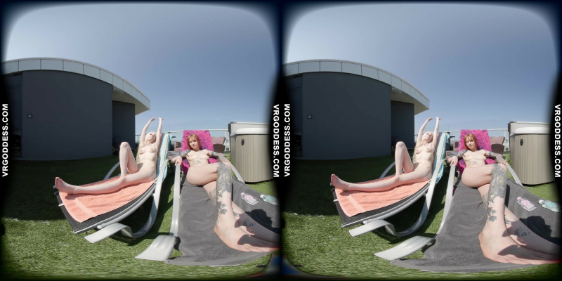 Cherri & Lily Angelic in Hot Oiled Outdoor Action - Image 1