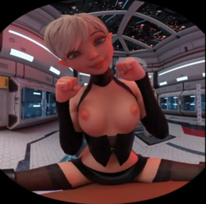 Cute CGI Elf Rides Wild in Cowgirl Fantasy - Image 2