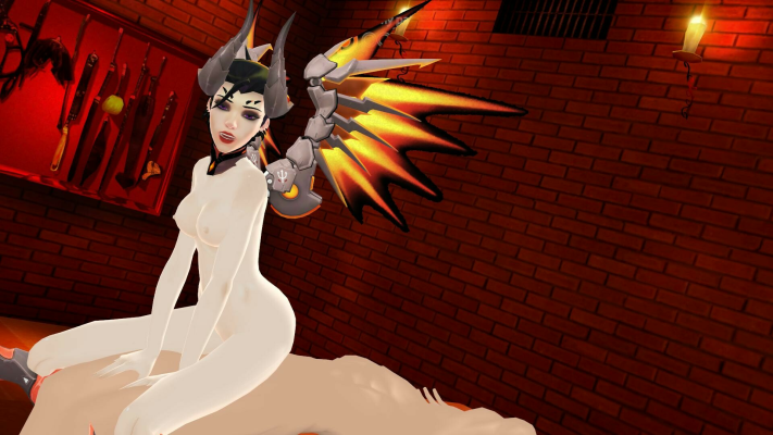 Overwatch Mercy VR: Intense Rear View Parody - Image 2