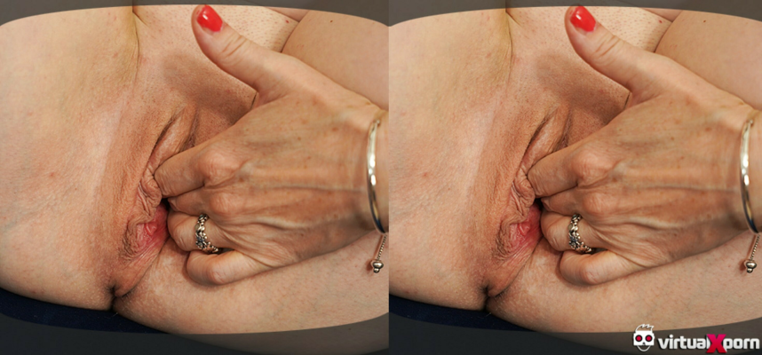 Andrea's Wild Grandma Solo Play in 4K VR - Image 3