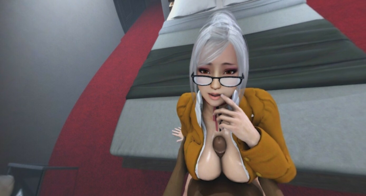 Meiko Shiraki Titty Fuck VR Hentai Parody - Image 5