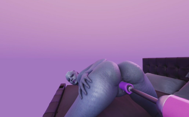 Mass Effect Liara Wild Dildo Machine Action - Image 4