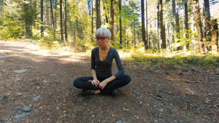 Raven Snow's Sensual VR Forest Adventure - Image 1