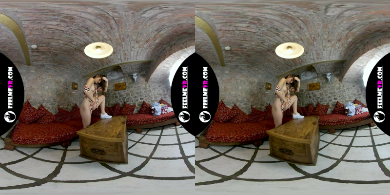 Virtual Reality Nude Photosession Backstage With Teenager Viola Kat - Image 5