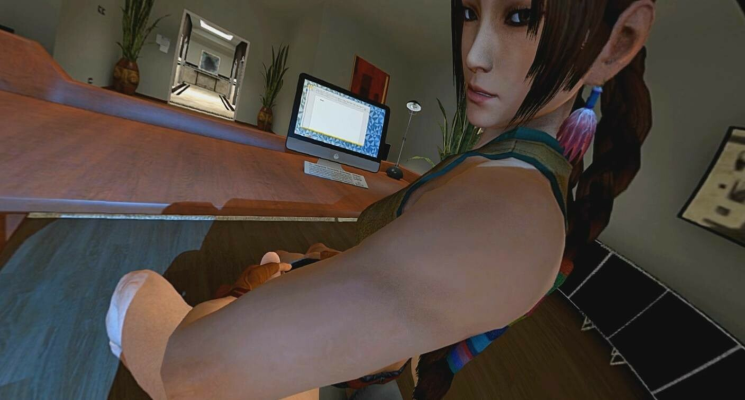Julia Chang in Tekken Parody: Hot Handjob Action - Image 4
