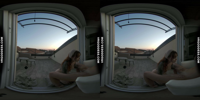 Cherri & Miss Pussycat Sunset Lesbian Dance - Image 4