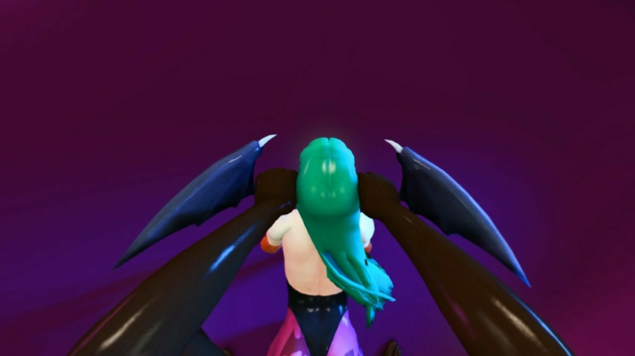 Morrigan Aensland's Intense Training Parody 4K - Image 3