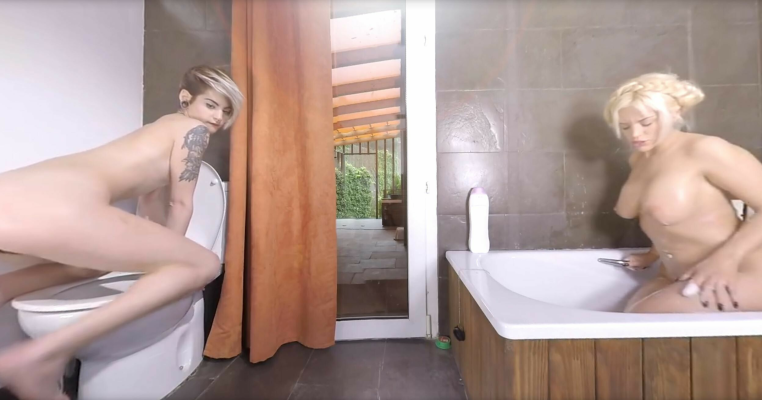 Masturbating In The Bathroom - Image 9