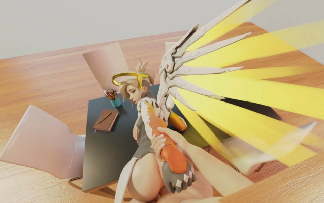 Mercy Doggystyle Thrill in 4K Parody - Image 5