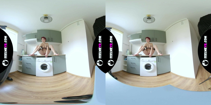 180VR Marija Redhead Nude Photosession Backstage - Image 5