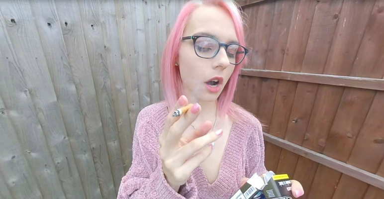 AChloe Toy - Smoking in the Garden - Image 5