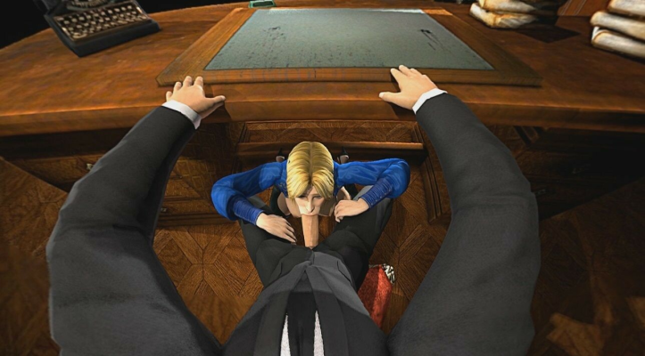 Helena Douglas in Sexy Secretary Parody 4K - Image 5