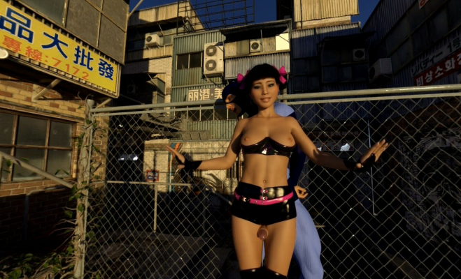 Thighjob Surprise: Hentai Vixen Traps Superhero - Image 5