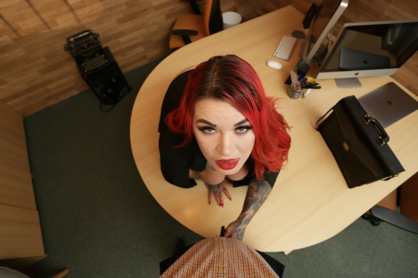 Strict Boss Fantasy with Sabien DeMonia in VR - Image 1