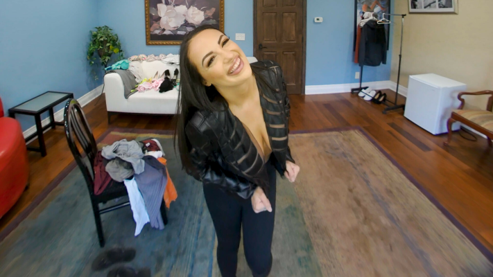 BTS Footage - Sofi Ryan EXPOSED! - Backstage Pass - Hot Brunette With BIG TITS; Busty Brunette Pornstar - Image 1