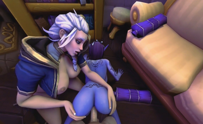 WoW XXX Parody: Jaina Proudmoore's Hot Gambit - Image 1