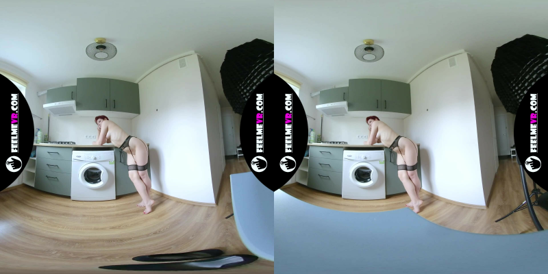 180VR Marija Redhead Nude Photosession Backstage - Image 7